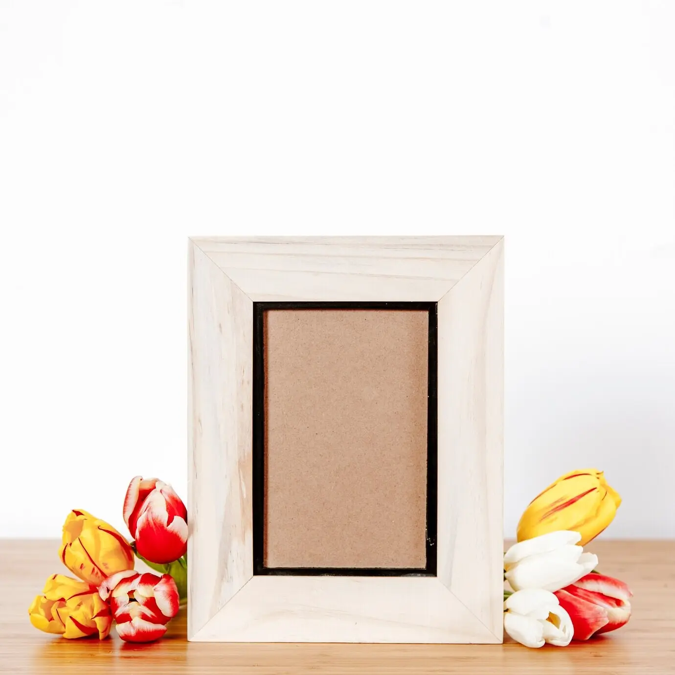 Tulpen und ein kleiner Rahmen