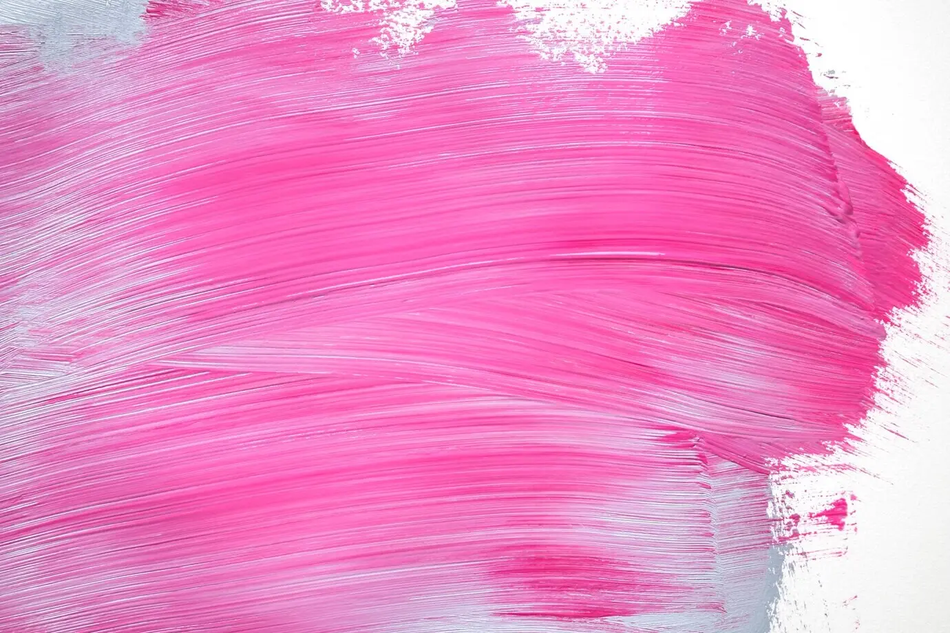 Abstrakte Striche in Pink und Grau